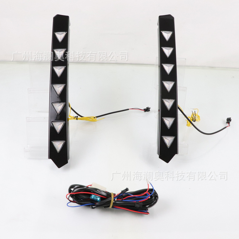 LED Daytime Running Lights for CHANGAN UNI-V 2022-2023 Three-Color Streamer Headlight Accent Line - Image 2