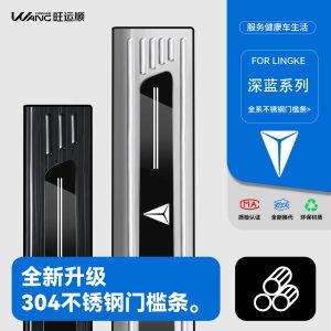 Stainless Steel Door Sill Guard Protectors and Trunk Plate Set for DEEPAL S07 Series