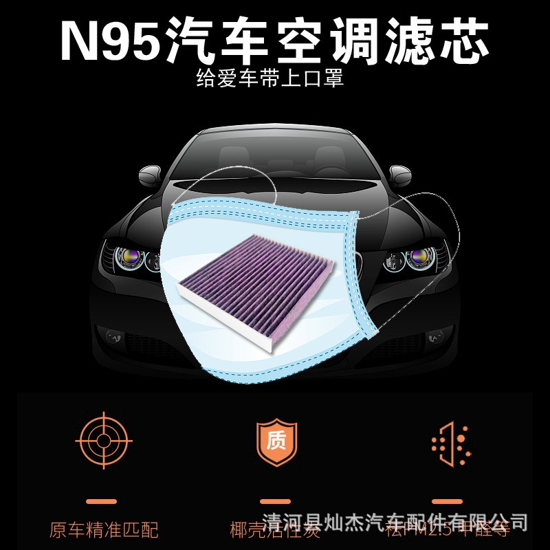 Antibacterial Cabin and Engine Air Filter Set for CHANGAN Eado, CS55, CS75, UNI-T, UNI-K, UNI-V - Image 3