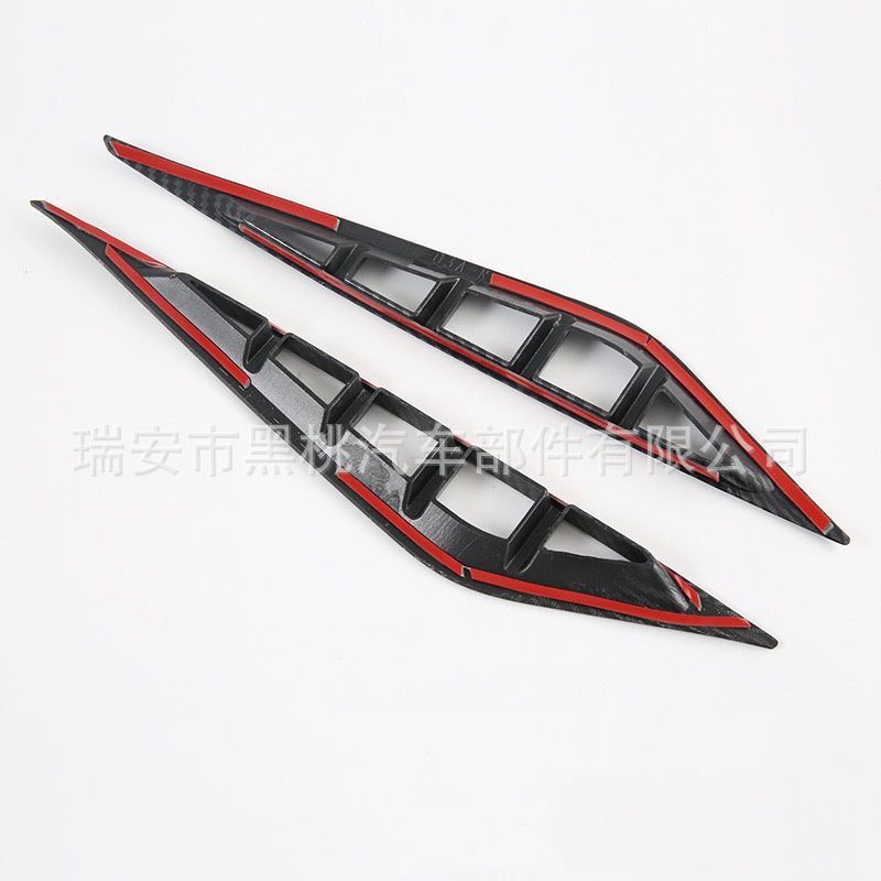 Front Fog Light Decorative Frame Cover Carbon Fiber Pattern for 2021 CHANGAN UNI-K - Image 5