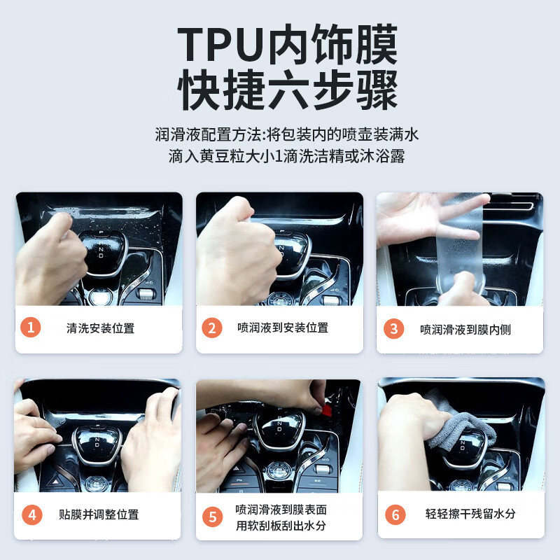 Interior Screen and Dashboard Protective Film for CHANGAN UNI-K (2021-2024) - Image 4