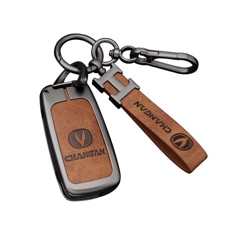 Zinc Alloy Protective Key Cover Case for CHANGAN CS75 PLUS UNI-V UNI-T CS55 Eado CS35 - Image 5