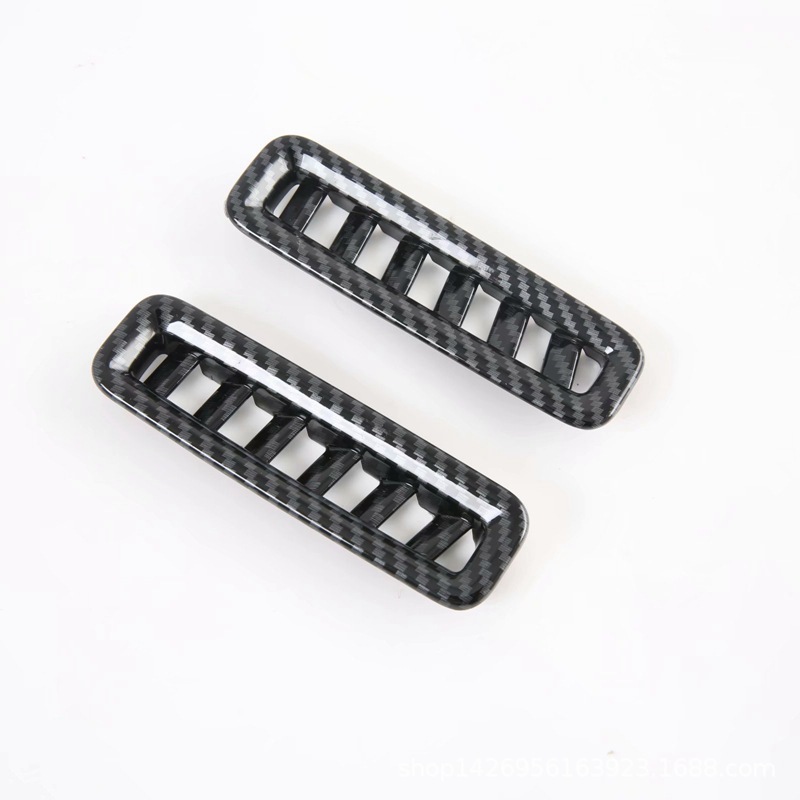 Interior Dashboard Side Air Outlet Sequin Trim Carbon Fiber Style for CHANGAN UNI-K 2021 - Image 5