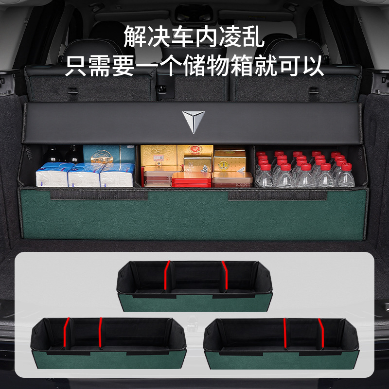 Foldable Leather Car Trunk Organizer for DEEPAL S07 and DEEPAL SL03 - Image 2