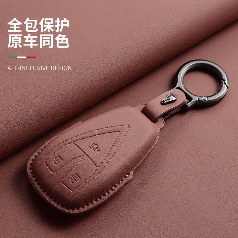 Remote Key Case Shell Holder with Leather Lanyard for DEEPAL S07 SL03 G318 - Image 3