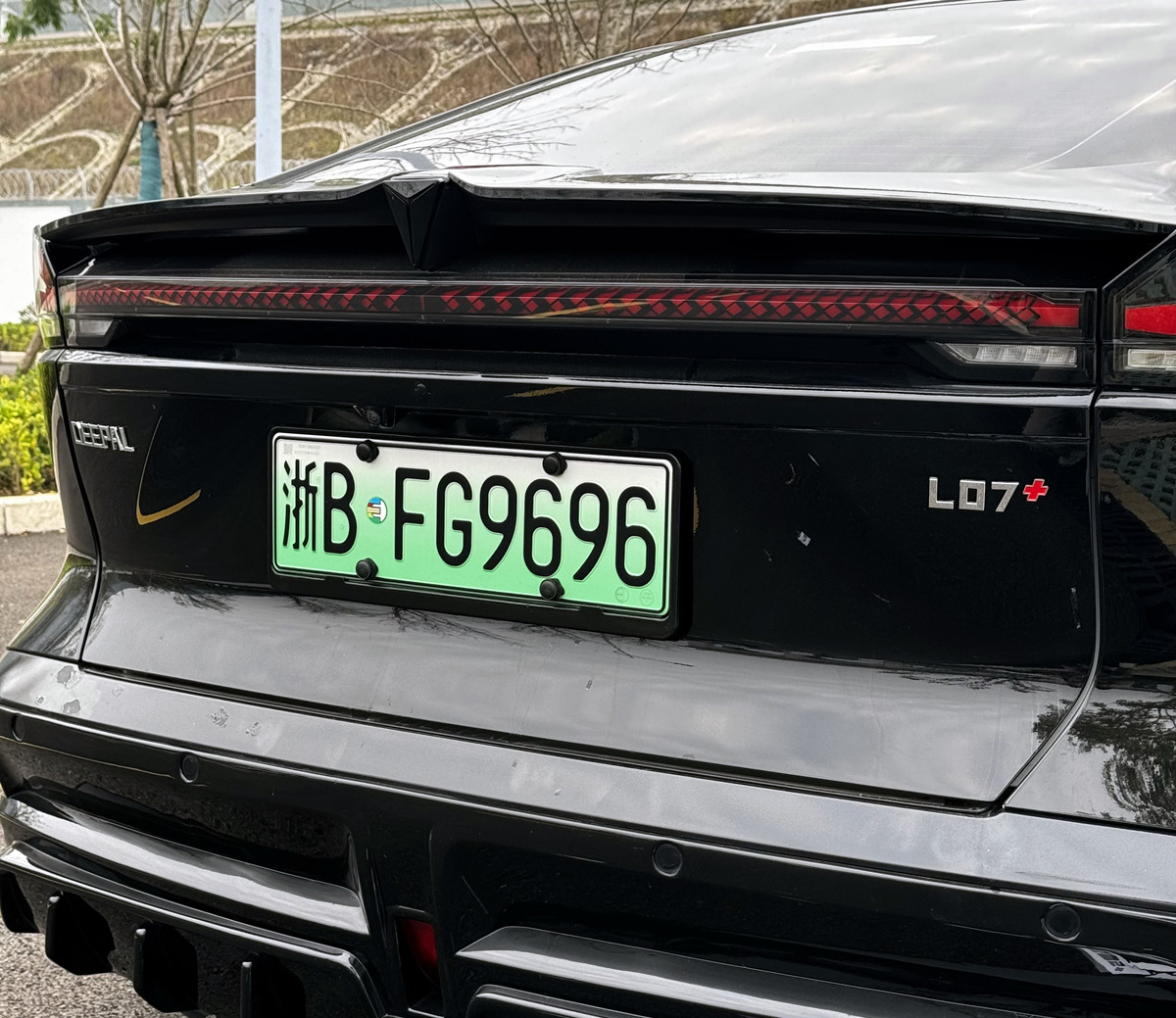Custom G318 Rear Tailgate Emblem Badge for DEEPAL SL03 S07 L07 S05 - Image 3