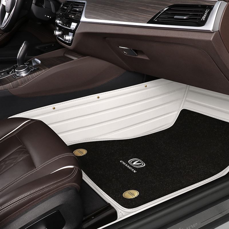 Custom Full Surround Car Floor Mats for CHANGAN CS75 PLUS, UNI-V, UNI-T, Eado XT, and Lumin Corn - Image 2