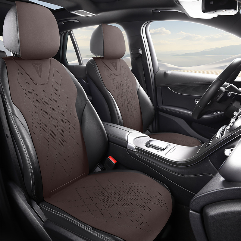 Four-Season Suede Car Seat Cushion Set for DEEPAL G318 S07 SL03 - Image 3