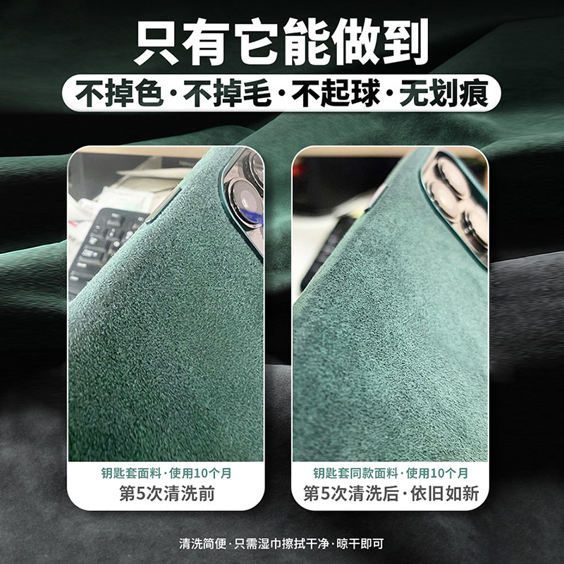 Premium Suede Smart Key Cover Shell and Protective Case for DEEPAL SL03 and DEEPAL S07 - Image 4