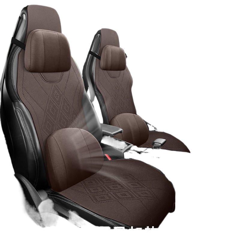 Summer Faux Leather 5-Seat Luxury Interior Seat Cover Set for CHANGAN CS75 PLUS CS55 CS35 Eado UNI-V UNI-T UNI-K - Image 5