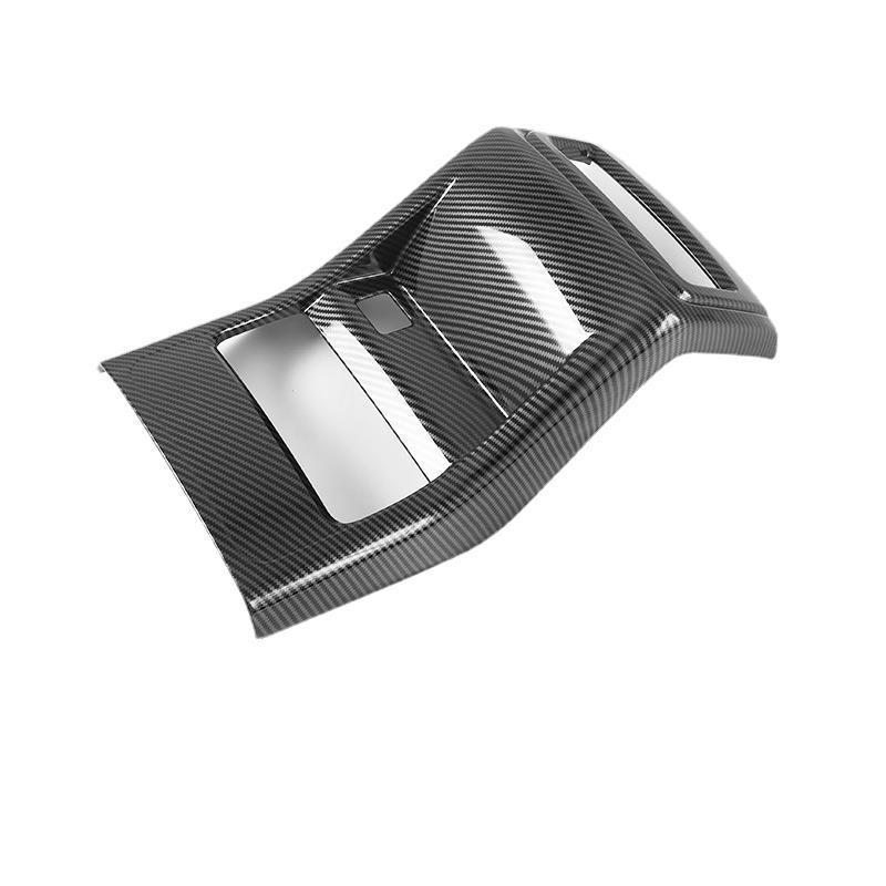 Rear Air Vent Anti-Kick Cover ABS Carbon Fiber Style for CHANGAN UNI-K 2021 - Image 5