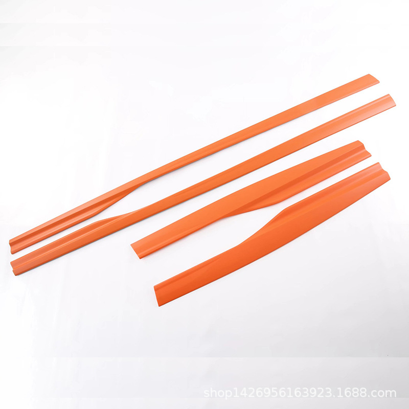 Orange Side Door Body Trim Strips Protector Protection Guard 4Pcs for CHANGAN UNI-V 2022+ - Image 3