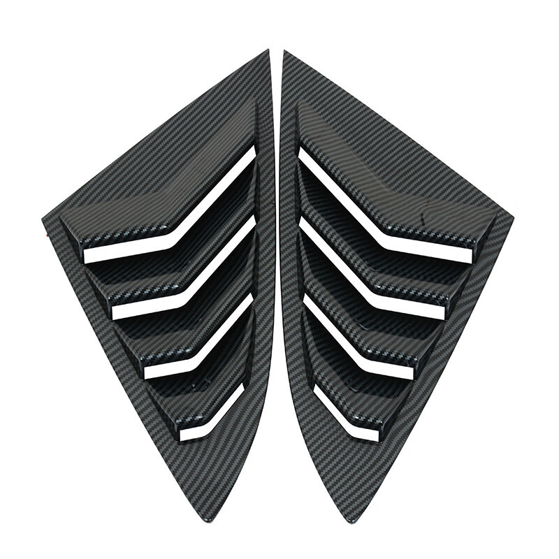 Rear Side Window Louvers Triangle Glass Trim Shark Gills for CHANGAN UNI-V - Image 5