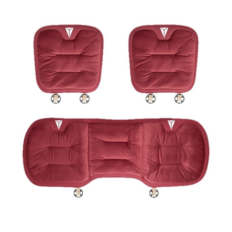 Flannel Winter Warm Seat Cushion and Backrest for DEEPAL S07 SL03 G318 - Image 5