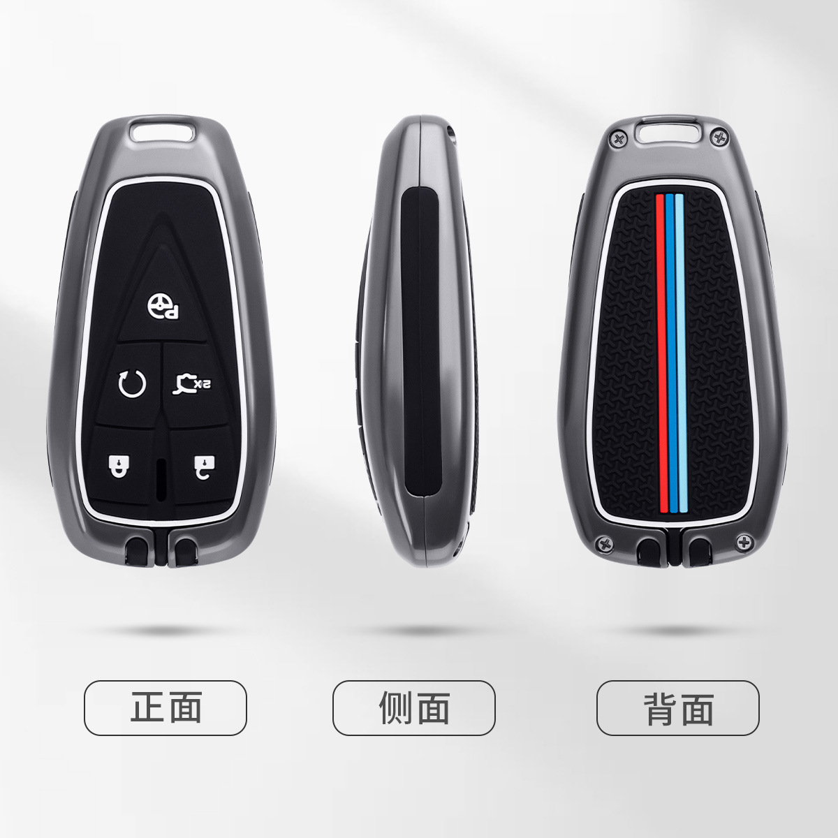 Zinc Alloy Remote Key Fob Case and Cover for Changan CS75 PLUS, UNI-T, Benben, and Eado Series - Image 4