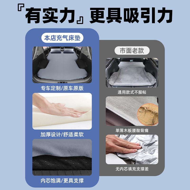 Custom Rear Trunk Sleeping Pad and Non-Inflatable Mattress for DEEPAL S07 and S7 - Image 4