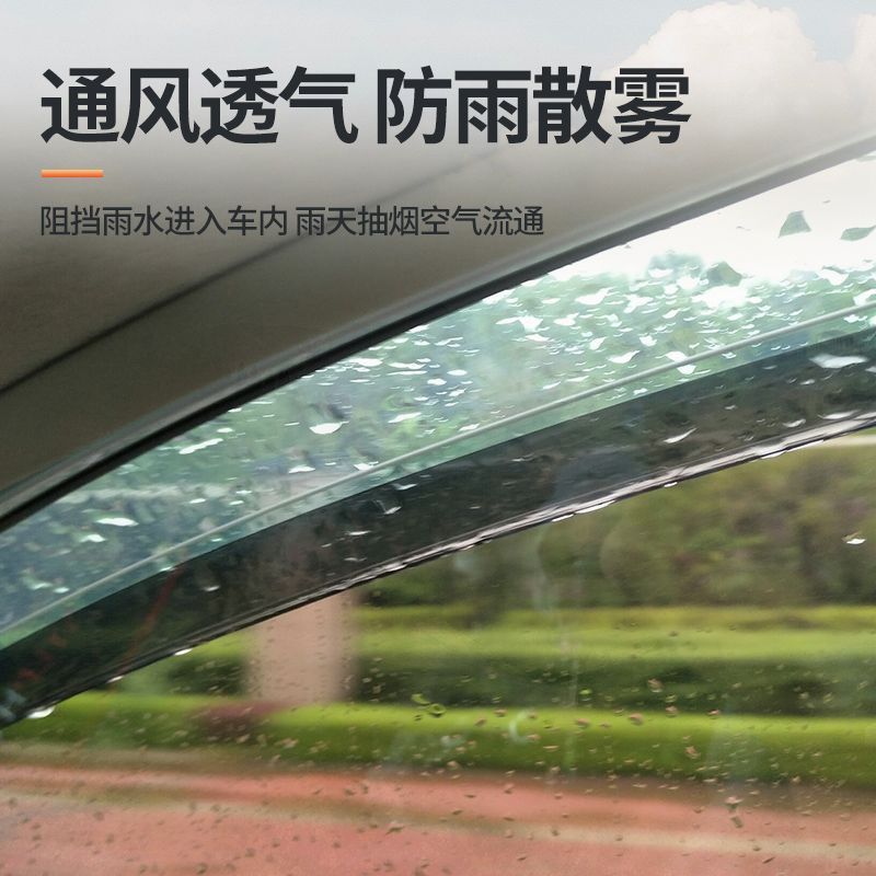 Window Rain Guards and Side Deflectors for CHANGAN CS35, CS55, and CS75 PLUS - Image 2