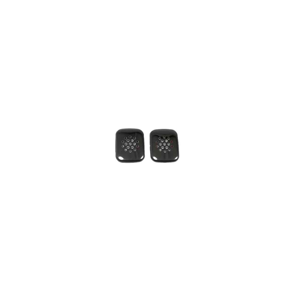 Roof Microphone and Audio Speaker Covers (Black Titanium Stainless Steel) for 2023 DEEPAL S07 - Image 4