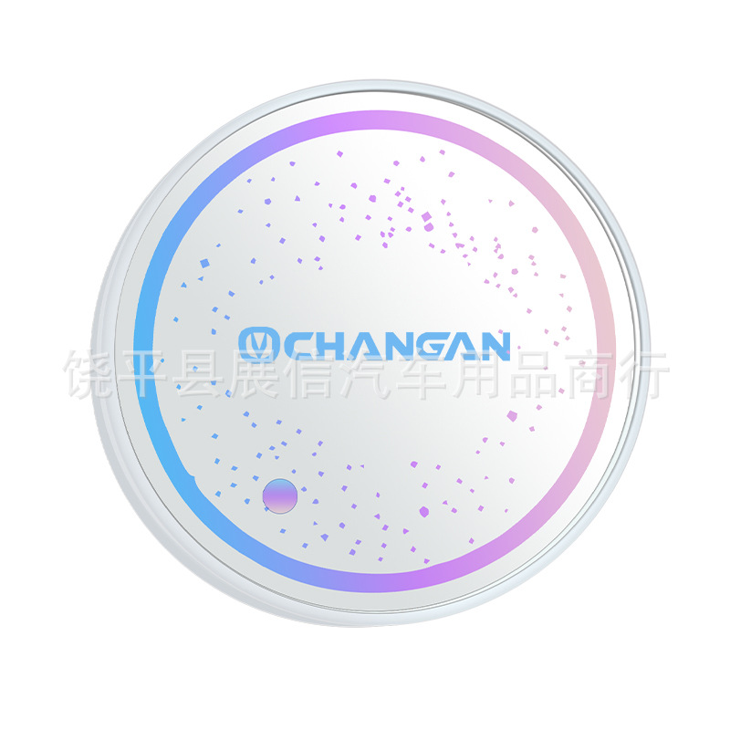 LED Luminous Car Water Cup Coaster with 7-Color Atmosphere Light for CHANGAN UNI-V UNI-T CS75 CS35 - Image 5