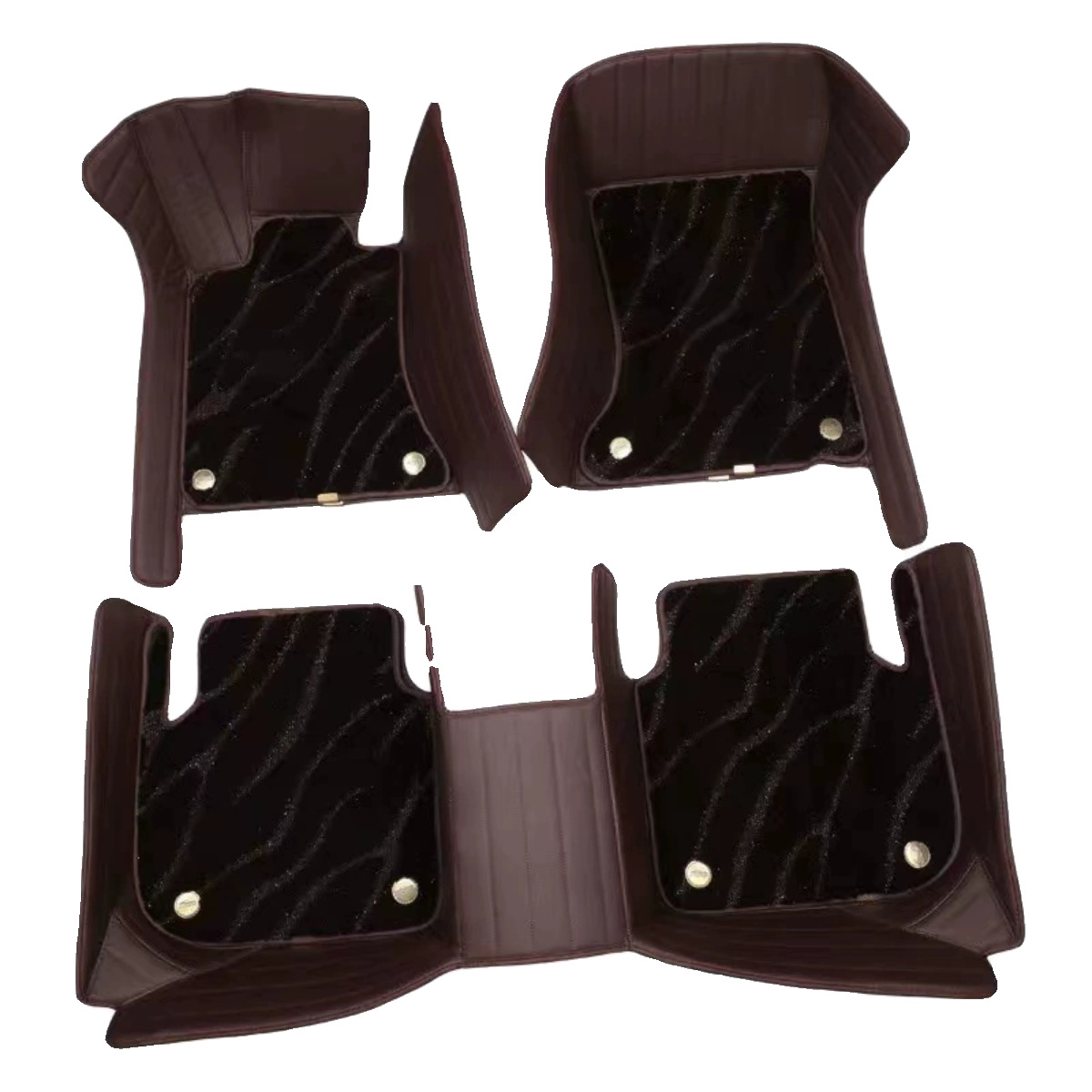 All-Enclosed Leather Floor Mats with Starry Sky Carpet for DEEPAL S07 and SL03 - Image 5