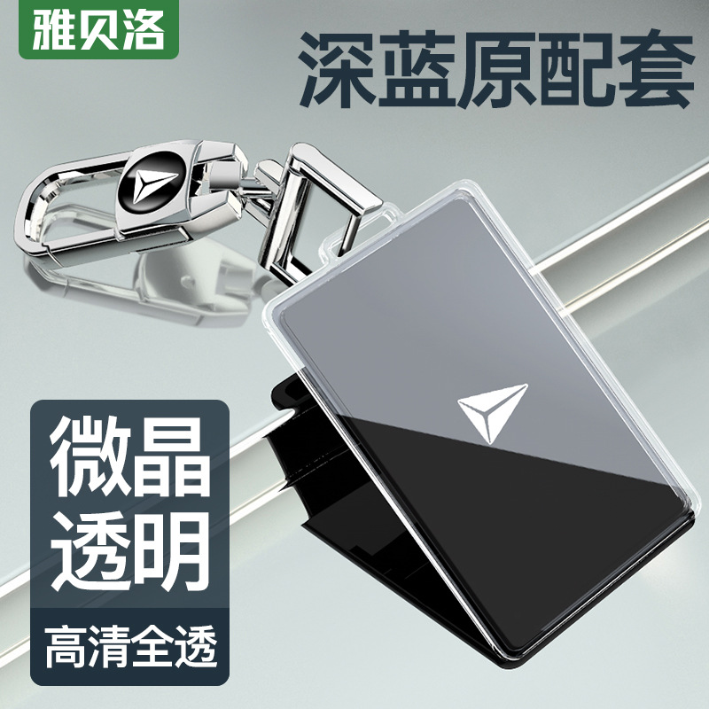 Transparent TPU Smart Key and Card Case for DEEPAL SL03 / S7 - Image 2
