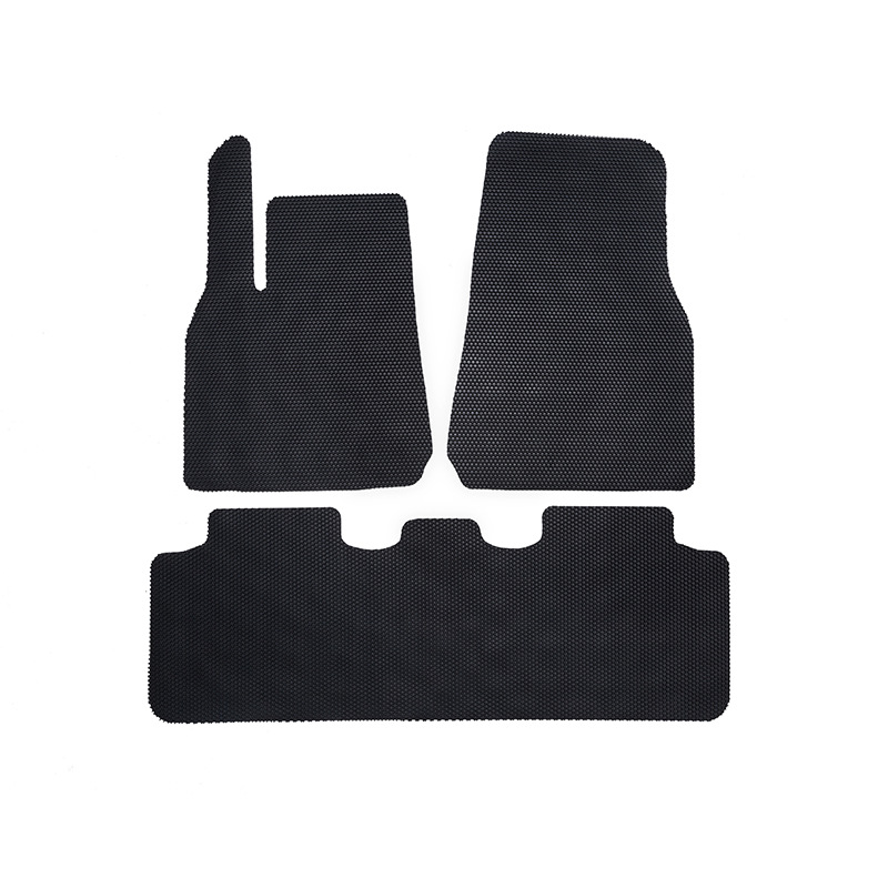 TPE Honeycomb Trunk Mat for CHANGAN Lumin (2022-Present) - Blue Anti-Slip Protective Pad - Image 5