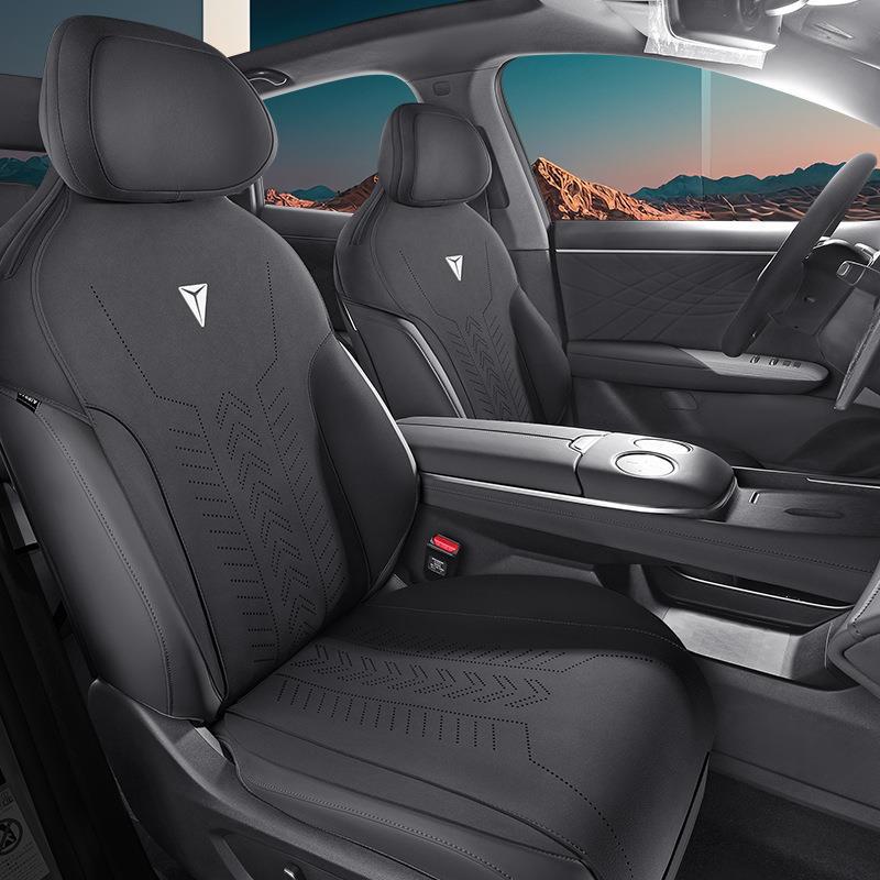 Custom All-Inclusive Suede Interior Seat Covers for DEEPAL S07 Four Seasons Protection - Image 3
