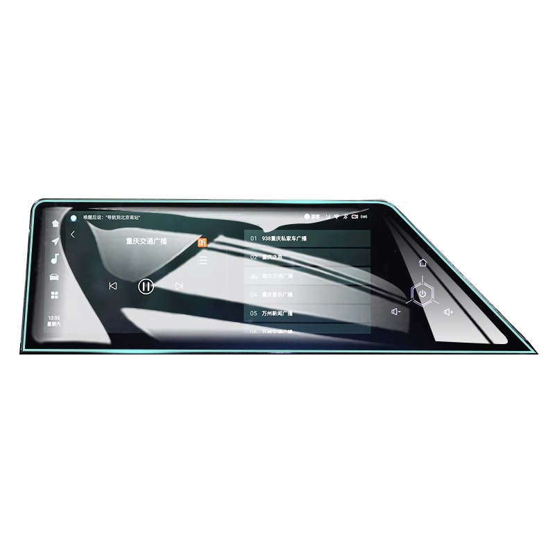 Tempered Glass Screen Protector Set for CHANGAN UNI-K (2021-2024) Instrument & 12.3-inch Navigation - Image 5