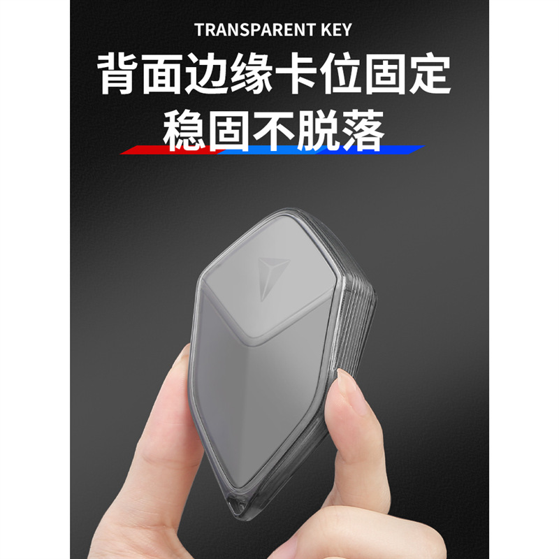 All-Inclusive TPU Smart Key Case and Card Holder Set for DEEPAL S07 and SL03 - Image 4