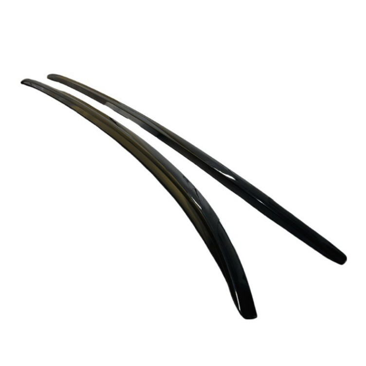 Roof Rack Side Rails Aluminum Alloy Adhesive Type for CHANGAN UNI-T (Black/Silver) - Image 4