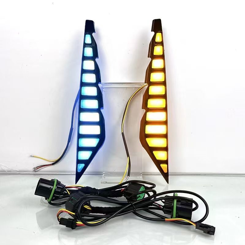 LED Daytime Running Lights Front Bumper Sequential Turn Signal for CHANGAN UNI-Z - Image 4