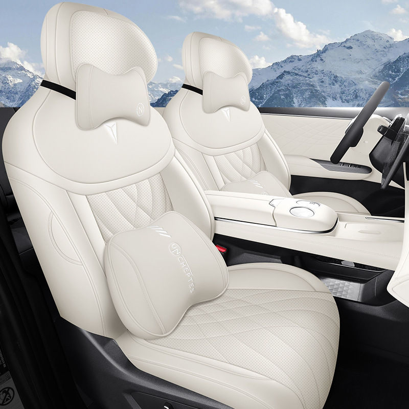 Full Coverage Synthetic Leather Seat Covers for DEEPAL S07 / S7 (2024 Version) - Image 4