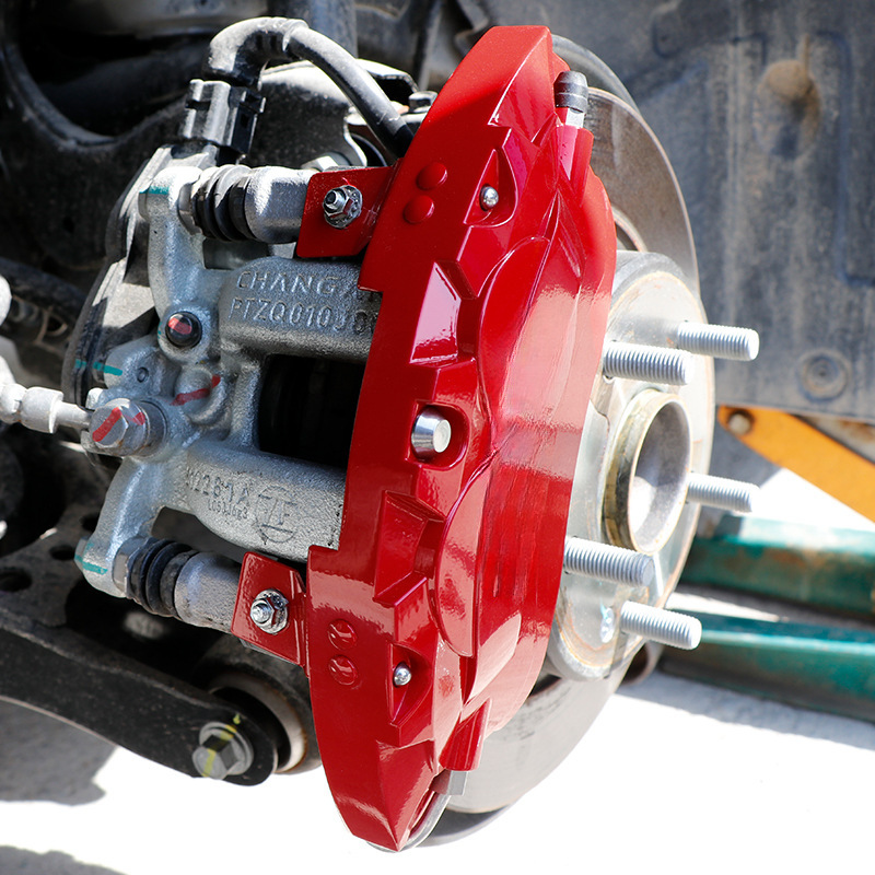 Aluminum Alloy Brake Caliper Covers Set with Snap-In Installation for CHANGAN UNI-V - Image 5