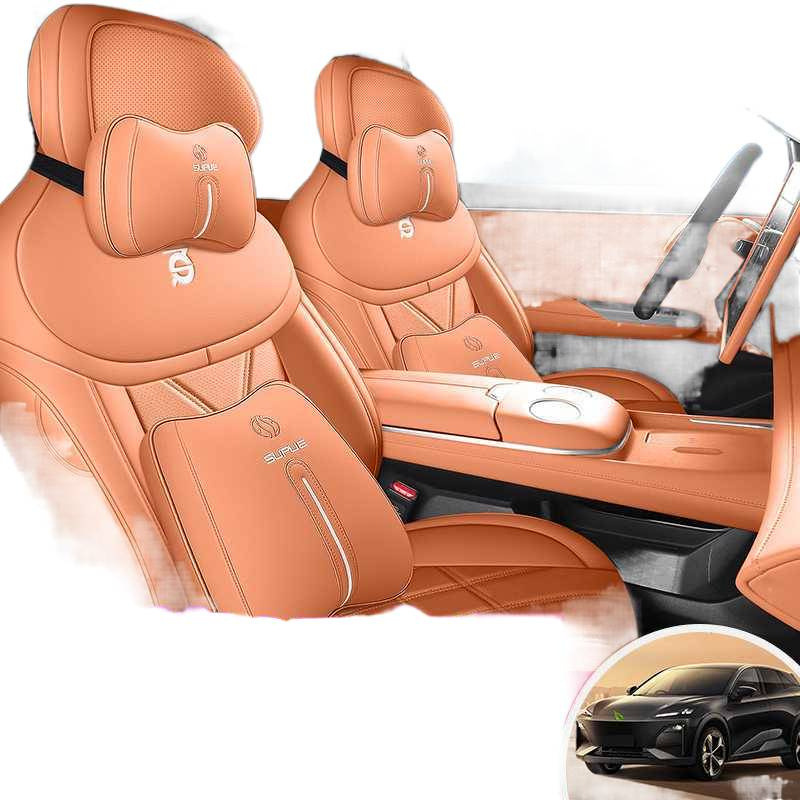 Full-Cover Leather Seat Cover Set for DEEPAL S07 and DEEPAL S7 Four-Season Interior Protection - Image 5