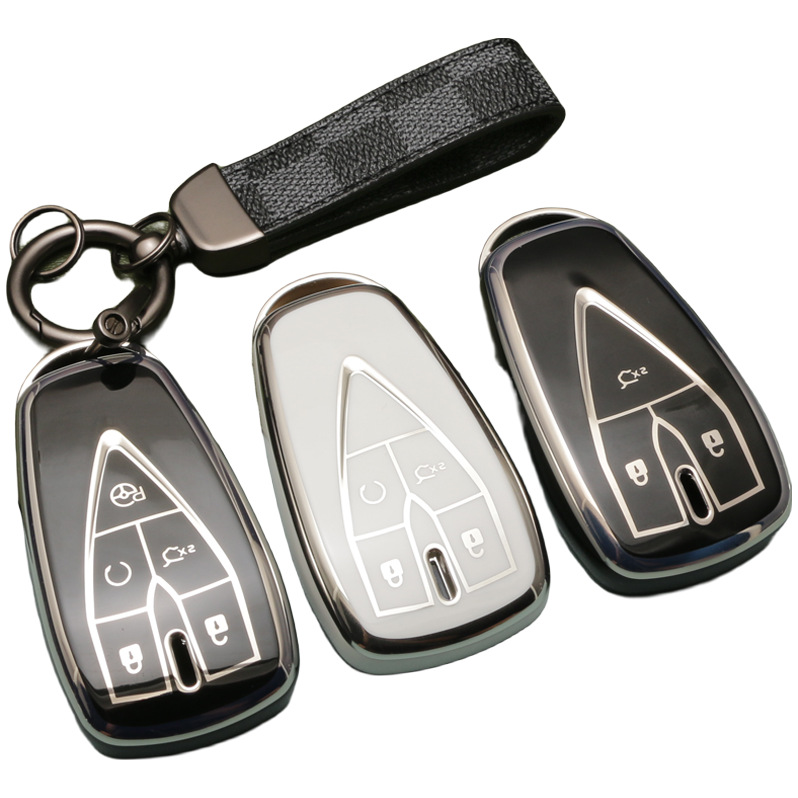 TPU Smart 5-Button Key Fob Cover for CHANGAN CS75 PLUS, CS35 PLUS, UNI-V, and UNI-K - Image 5