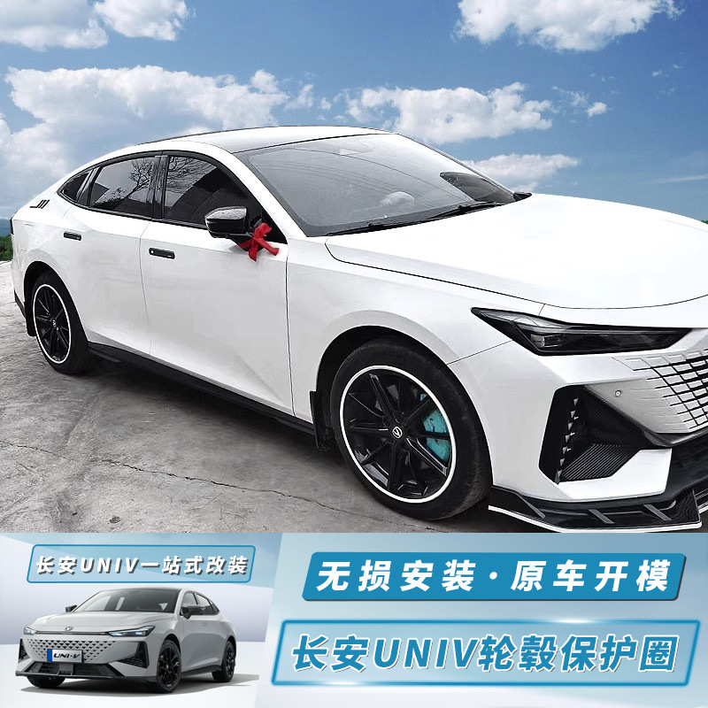 Wheel Hub Protection Ring Anti-Collision Strips for CHANGAN UNI-V 19-Inch Wheels - Image 5