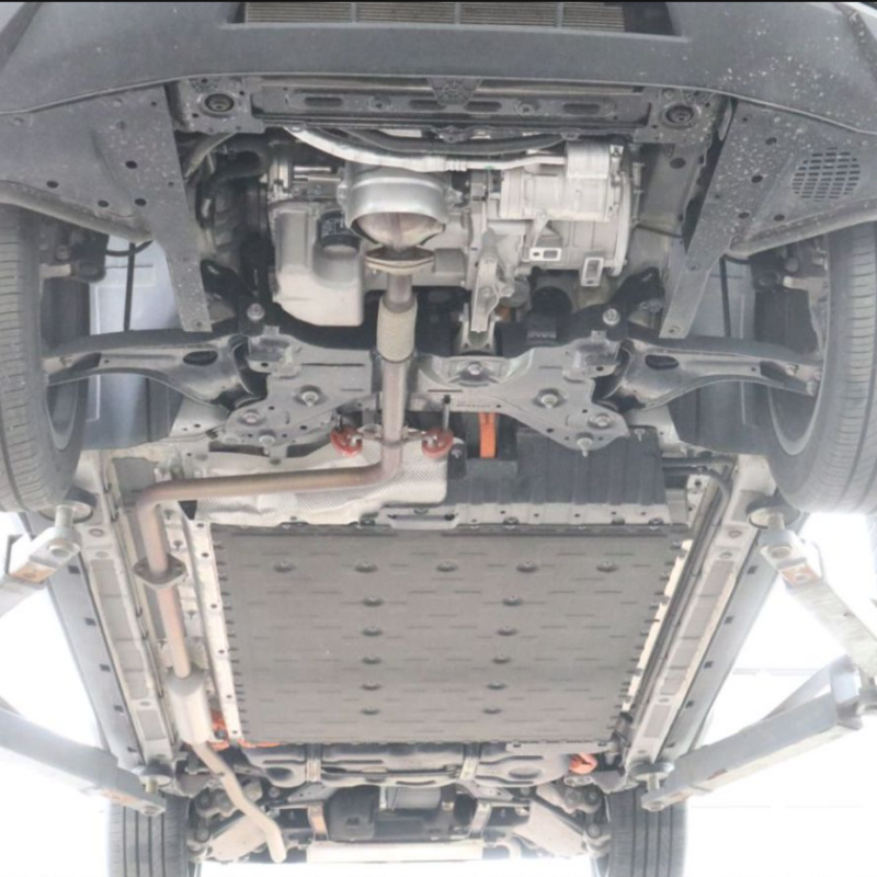Engine Lower Guard Plate and Battery Chassis Protection Shield for DEEPAL S07 / S7 Hybrid Aluminum Alloy - Image 2