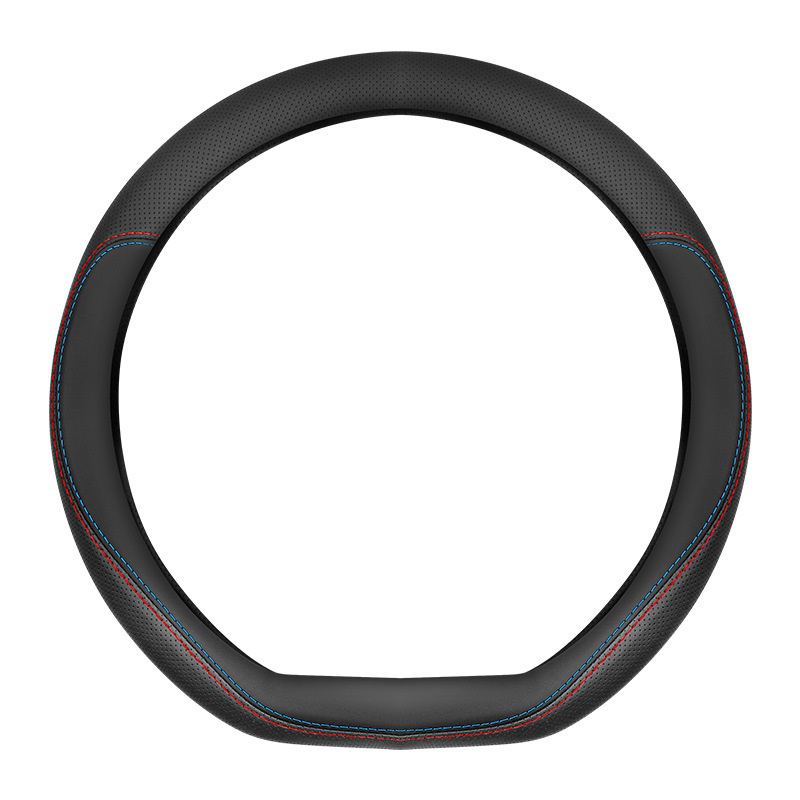 Custom Nappa Leather Carbon Fiber Steering Wheel Cover for 2022 CHANGAN UNI-K 2.0T - Image 5