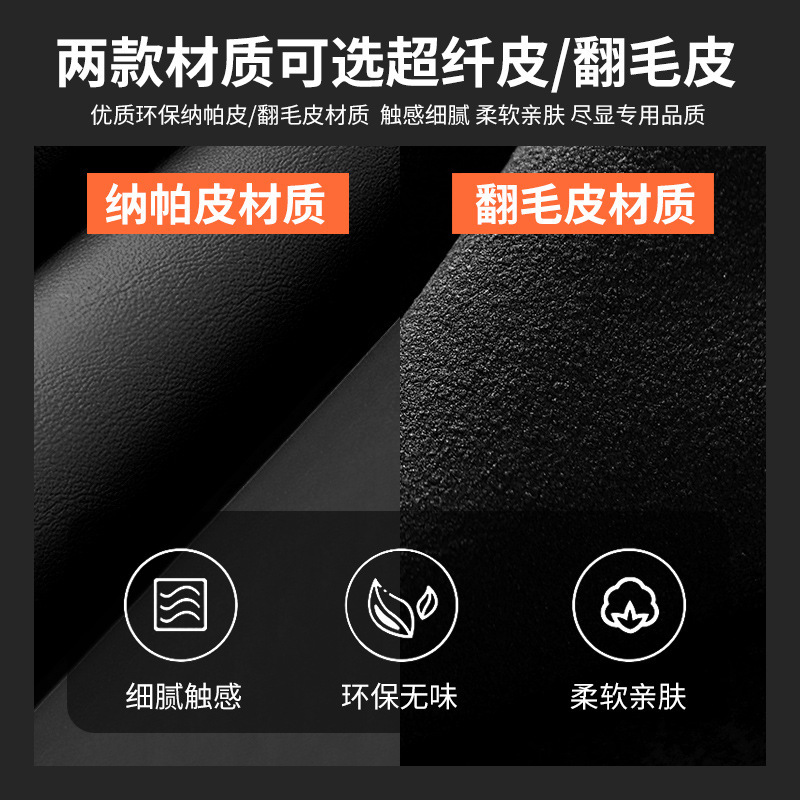 Custom Nappa Leather Carbon Fiber Style Steering Wheel Cover for 2022 CHANGAN UNI-K - Image 2