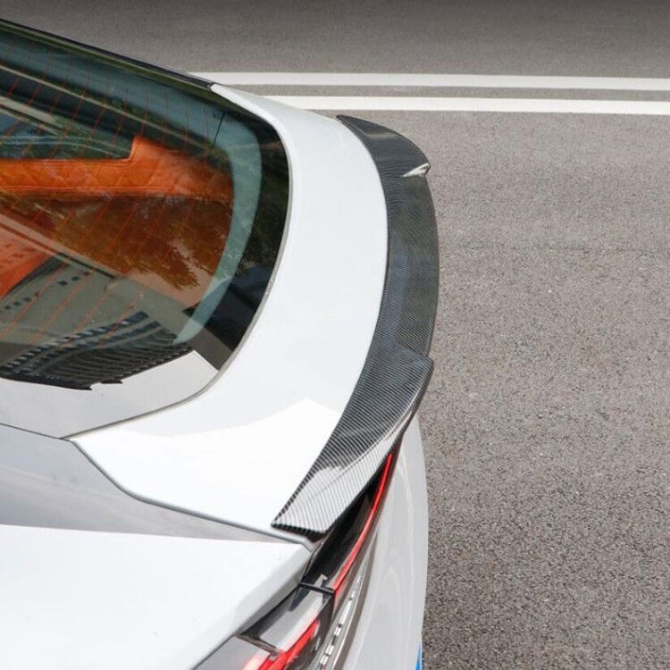 Rear Trunk Blade Spoiler Wing Carbon Fiber Pattern for CHANGAN UNI-V - Image 3