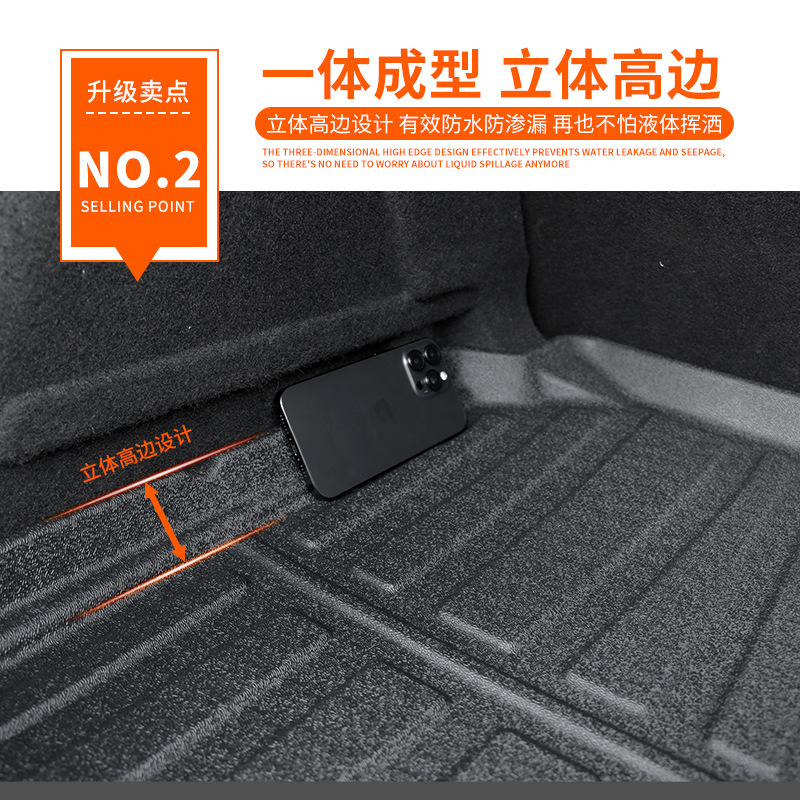 Foldable TPE Rear Trunk Mat for Changan Deepal S7, Oshan X5, X7 PLUS, and Z6/Z6 iDD - Image 3
