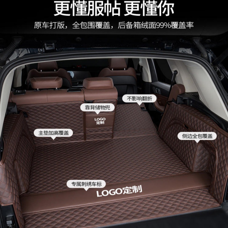 Custom Fit Rear Trunk Cargo Mat for CHANGAN CS75 PLUS, UNI-K, DEEPAL S7, CS95, and CS55 - Image 3