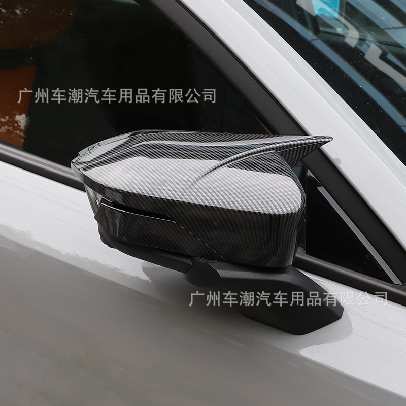 Rearview Mirror Mirror Cover Horn Style Styling for CHANGAN UNI-V Exterior Wing Mirror - Image 3