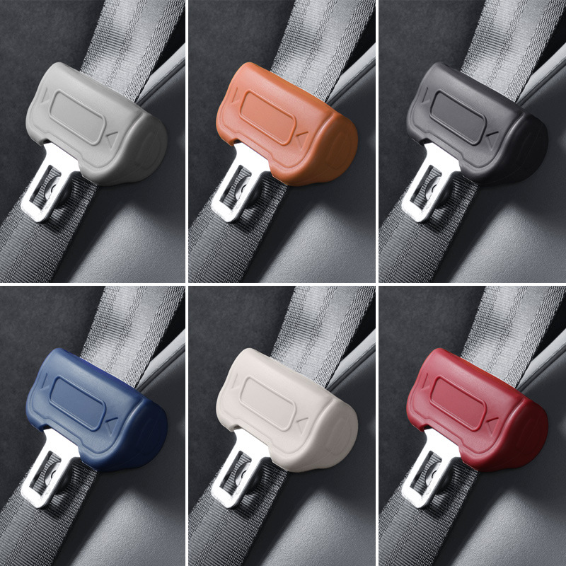 Interior Seat Belt Buckle Plug Silicone Protection Cover 5-Piece Set for Changan UNI-V 2022-2024 - Image 4