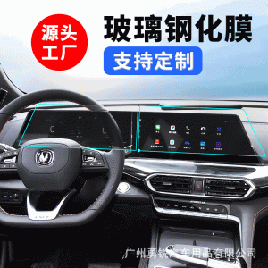 Tempered Glass Screen Protector for CHANGAN EADO PLUS 2021-2023 Navigation and Instrument Cluster