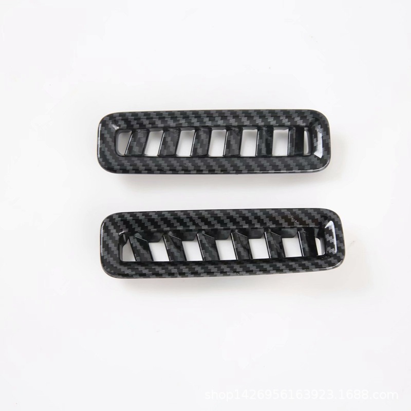 Interior Dashboard Side Air Outlet Sequin Trim Carbon Fiber Style for CHANGAN UNI-K 2021 - Image 4