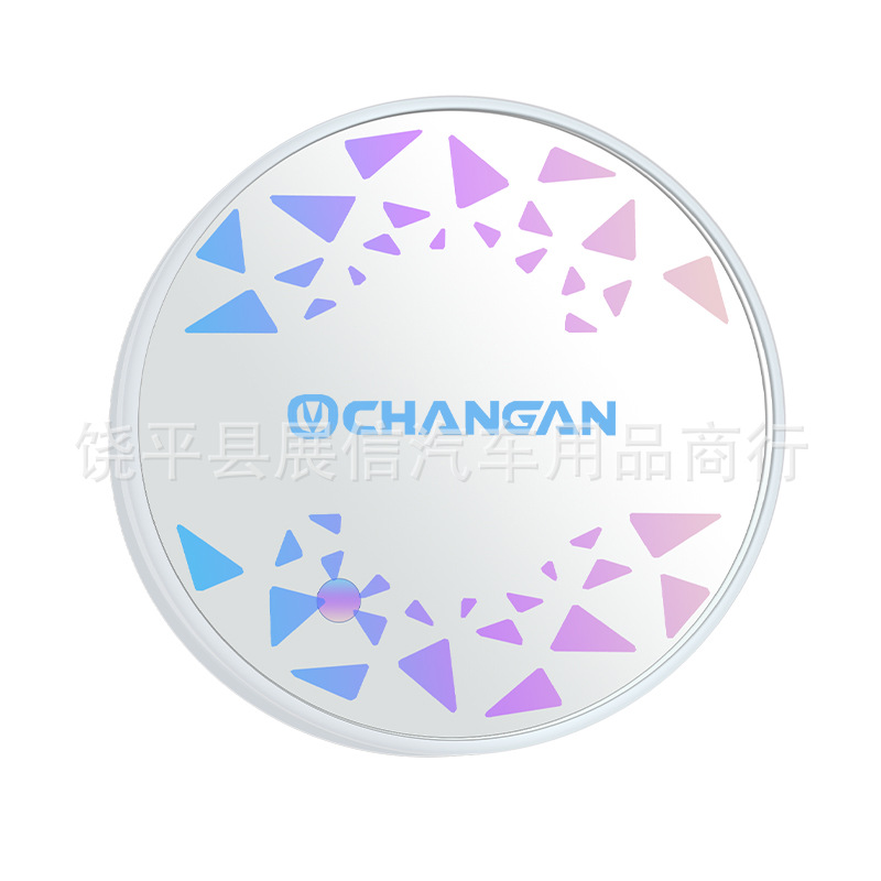 LED Luminous Car Water Cup Coaster with 7-Color Atmosphere Light for CHANGAN UNI-V UNI-T CS75 CS35 - Image 4