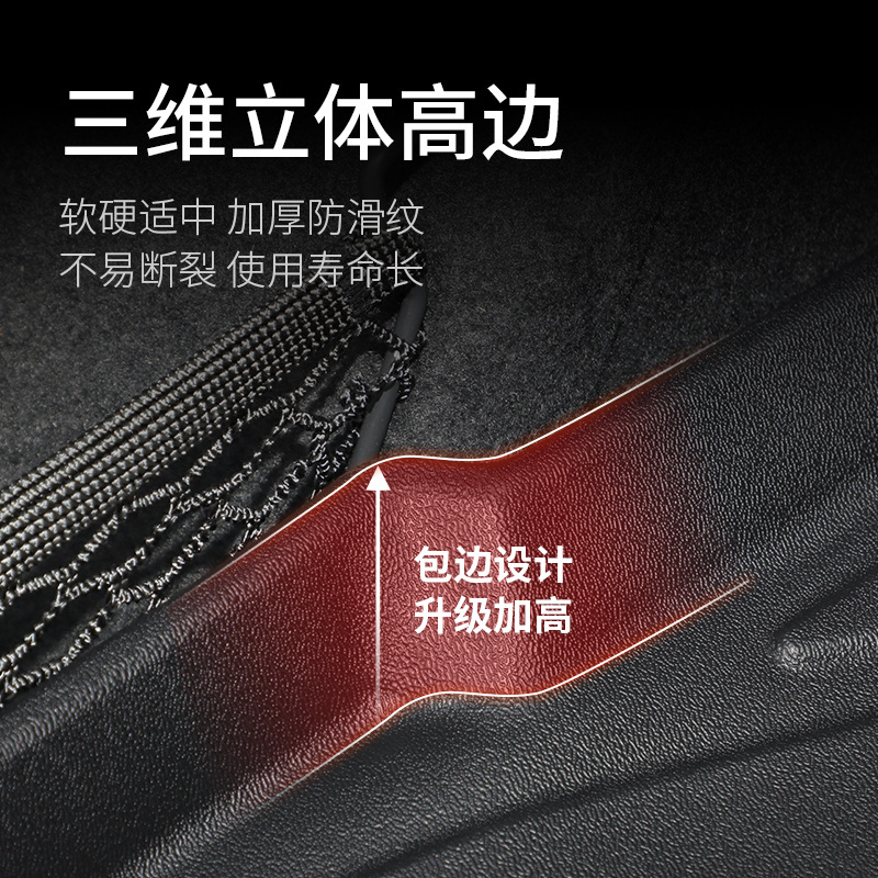 TPE Rear Trunk Cargo Mat and Backrest Protector for 2024 DEEPAL G318 - Image 2
