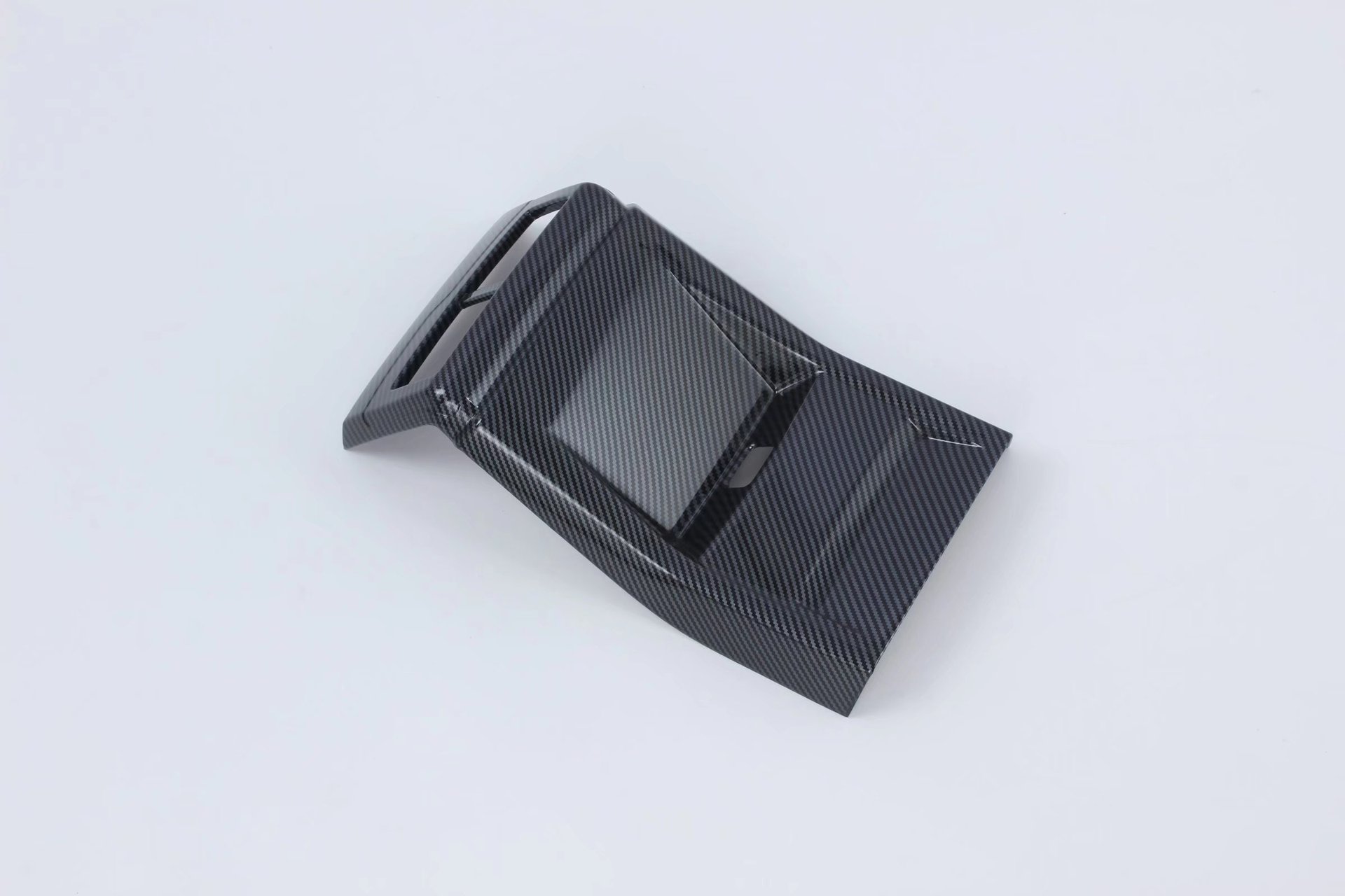 Rear Air Vent Anti-Kick Cover Trim Carbon Fiber Style for 2022 CHANGAN UNI-V - Image 2