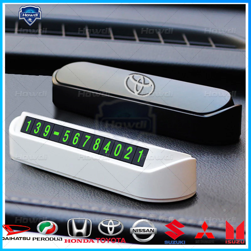 High-End Creative Temporary Parking Number Plate with Concealed Display for Changan Vehicles - Image 4